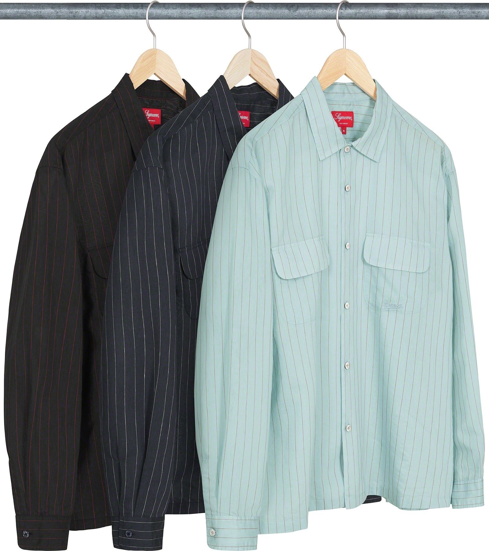Pinstripe Linen Shirt